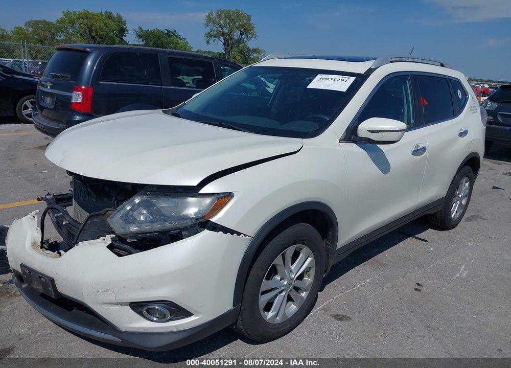 2016 NISSAN ROGUE S/SL/SV VIN: 5N1AT2MV7GC781651
