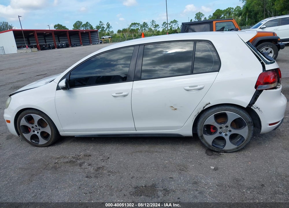 2013 VOLKSWAGEN GTI 4-DOOR VIN: WVWHD7AJ1DW008473