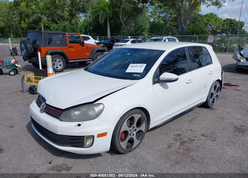 2013 VOLKSWAGEN GTI 4-DOOR VIN: WVWHD7AJ1DW008473