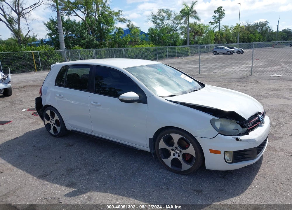 2013 VOLKSWAGEN GTI 4-DOOR VIN: WVWHD7AJ1DW008473