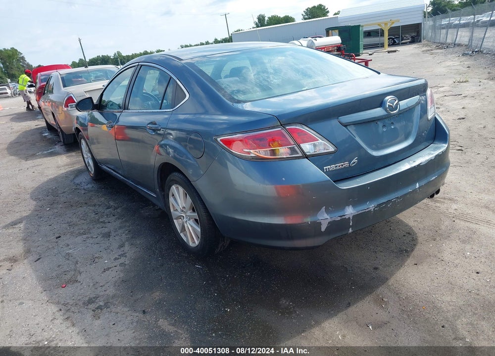 2012 MAZDA 6 I TOURING VIN: 1YVHZ8DH0C5M41393