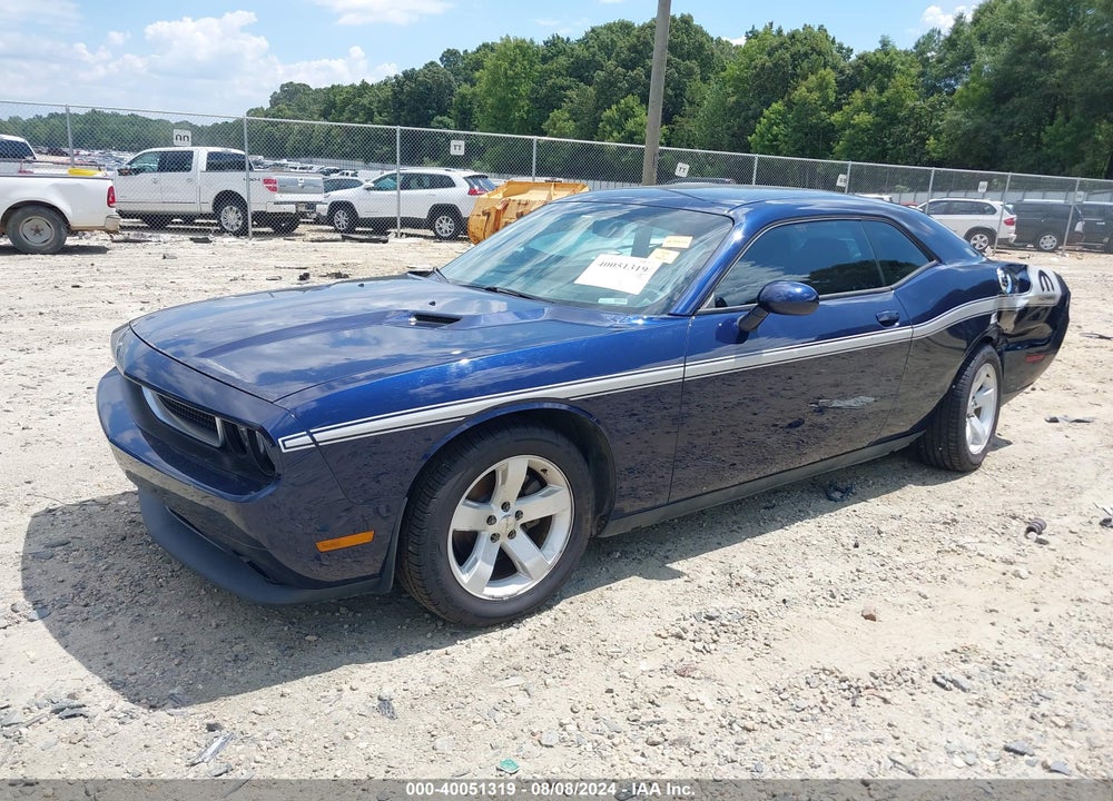 2014 DODGE CHALLENGER SXT VIN: 2C3CDYAGXEH153407