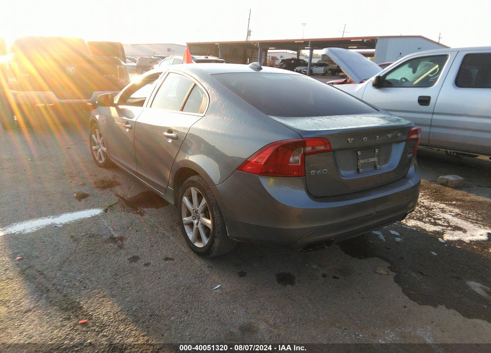 2016 VOLVO S60 T5 DRIVE-E PREMIER VIN: YV126MFK0G2394244