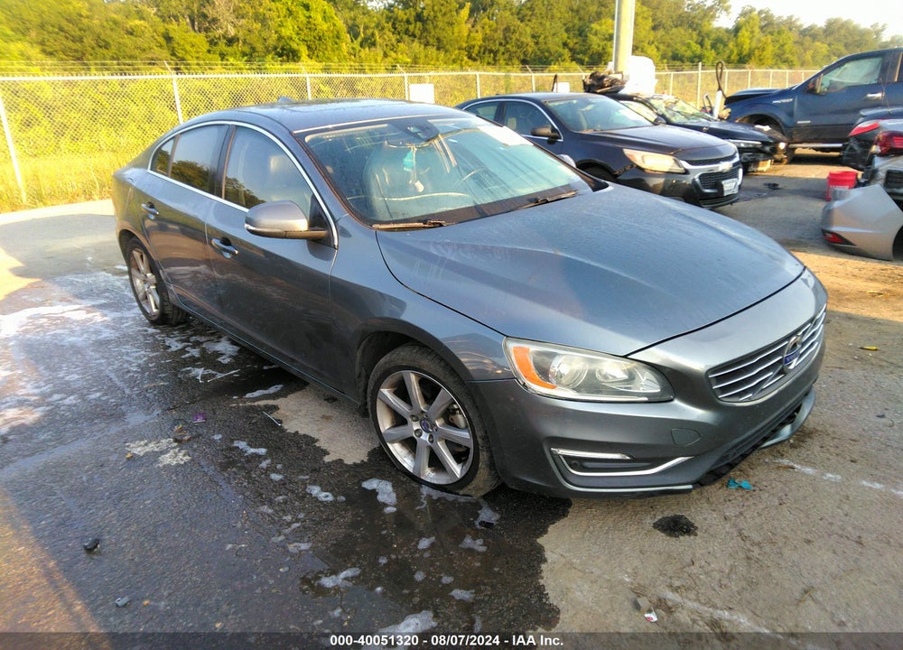 2016 VOLVO S60 T5 DRIVE-E PREMIER VIN: YV126MFK0G2394244