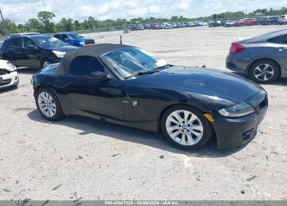 2008 BMW Z4 3.0I VIN: 4USBU33558LW60996