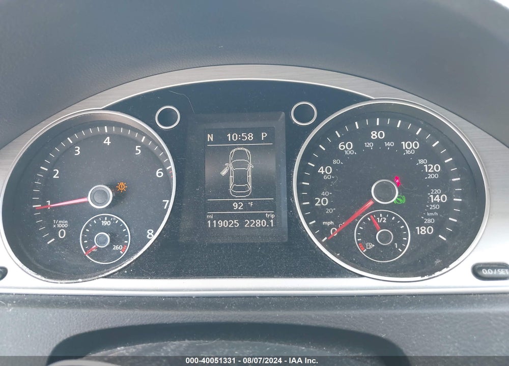 2014 VOLKSWAGEN CC 2.0T R-LINE VIN: WVWBP7AN5EE523600