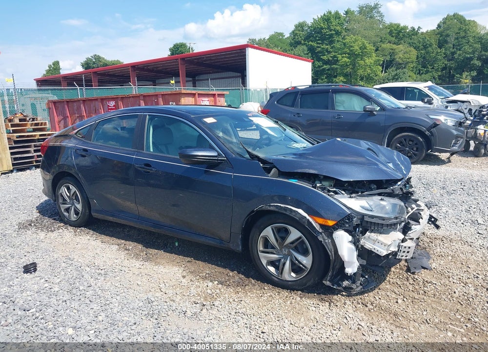 2019 HONDA CIVIC LX VIN: 19XFC2F63KE025185