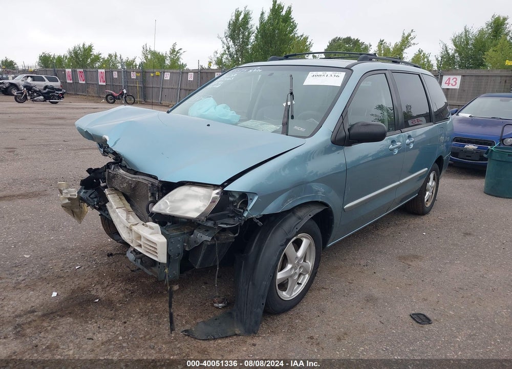 2003 MAZDA MPV VIN: JM3LW28A530376631