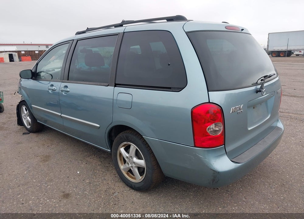 2003 MAZDA MPV VIN: JM3LW28A530376631