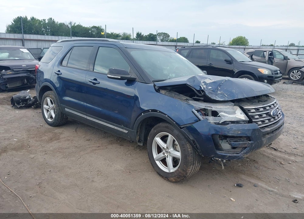 2017 FORD EXPLORER XLT VIN: 1FM5K8D88HGD08000