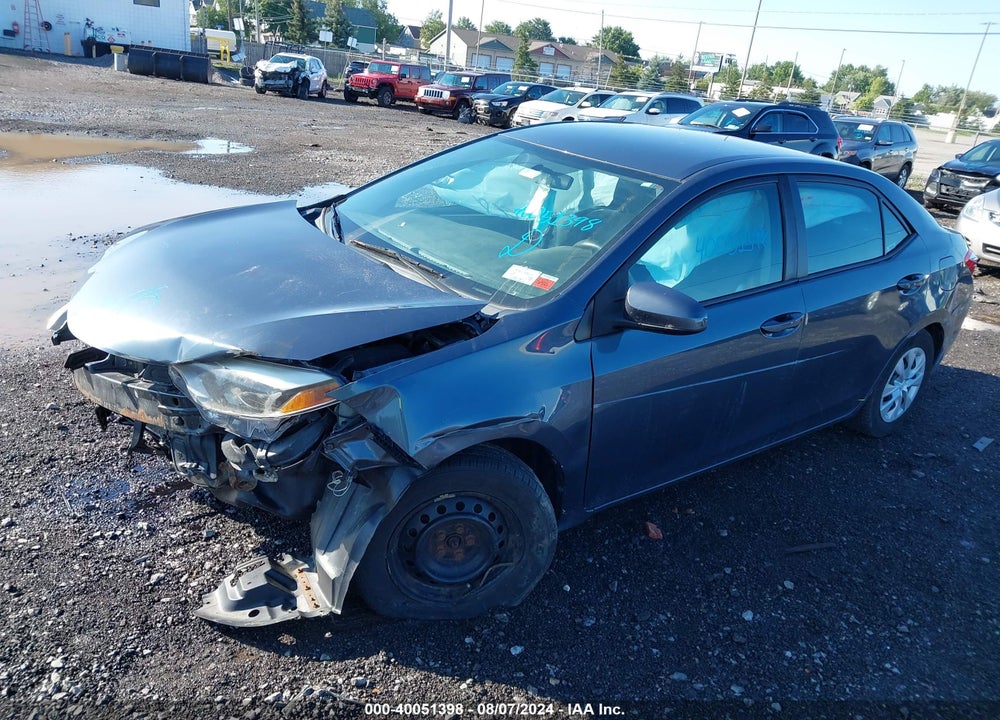 2014 TOYOTA COROLLA L VIN: 2T1BURHE7EC078628