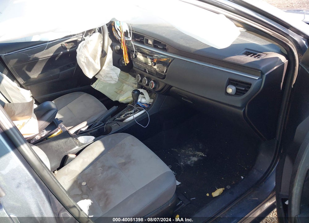 2014 TOYOTA COROLLA L VIN: 2T1BURHE7EC078628