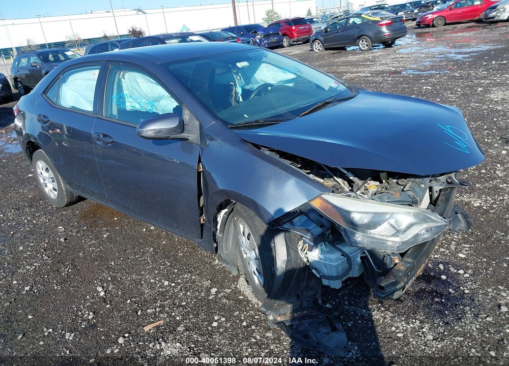 2014 TOYOTA COROLLA L VIN: 2T1BURHE7EC078628