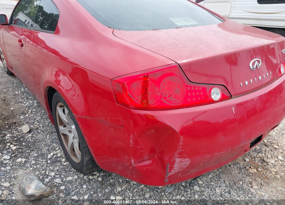 2003 INFINITI G35 BASE W/LEATHER VIN: JNKCV54E23M221421