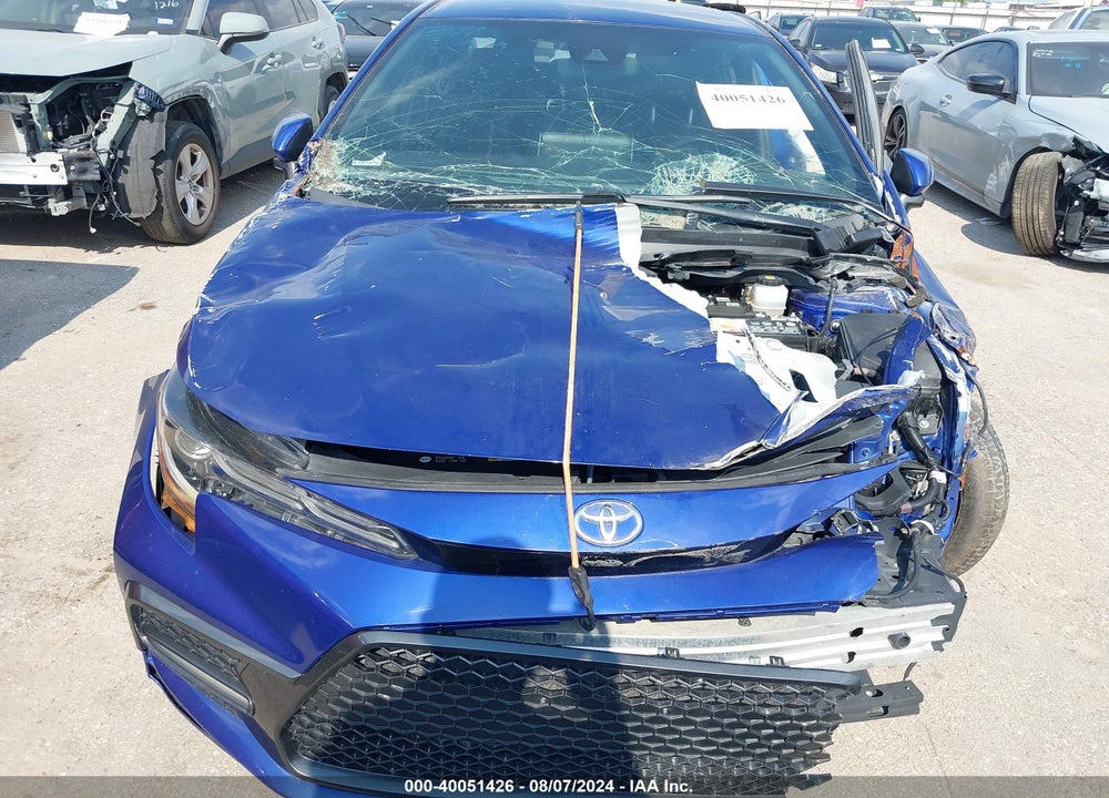 2020 TOYOTA COROLLA SE VIN: JTDS4RCE5LJ040050