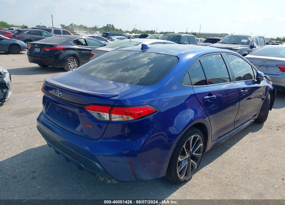 2020 TOYOTA COROLLA SE VIN: JTDS4RCE5LJ040050