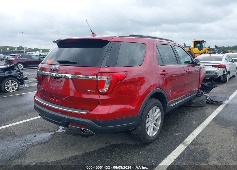 2018 FORD EXPLORER XLT VIN: 1FM5K8D8XJGC50381