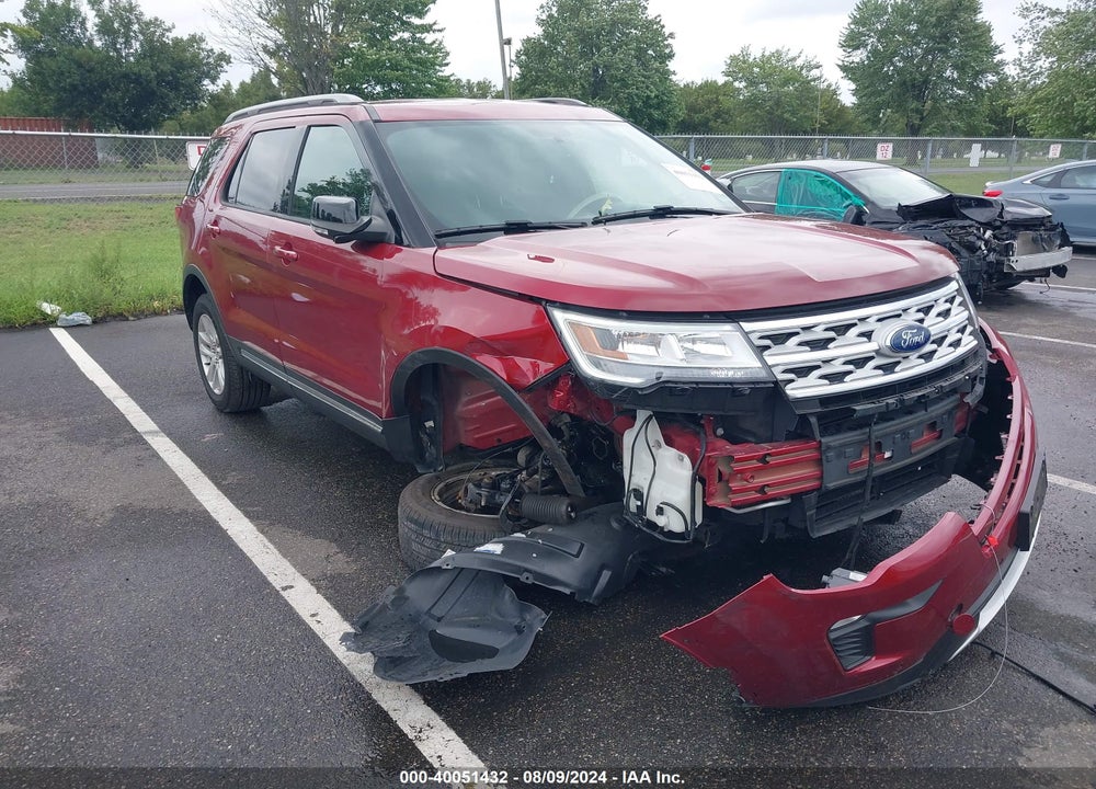 2018 FORD EXPLORER XLT VIN: 1FM5K8D8XJGC50381
