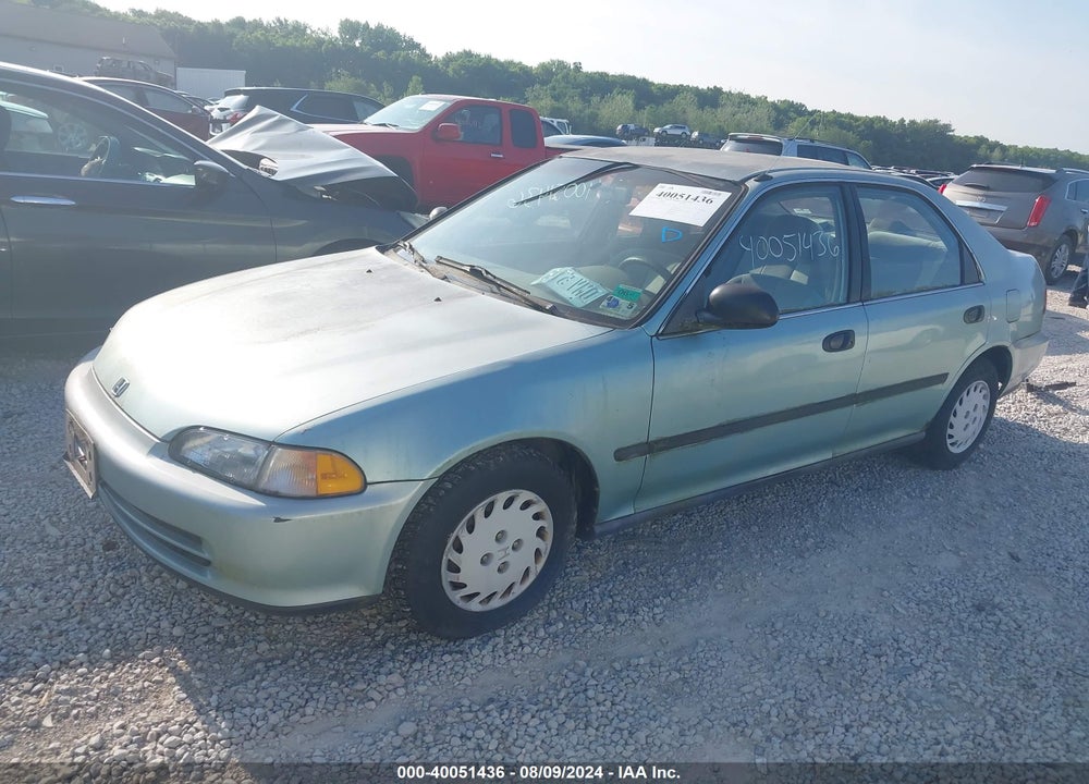 1992 HONDA CIVIC LX VIN: 1HGEG8559NL047930
