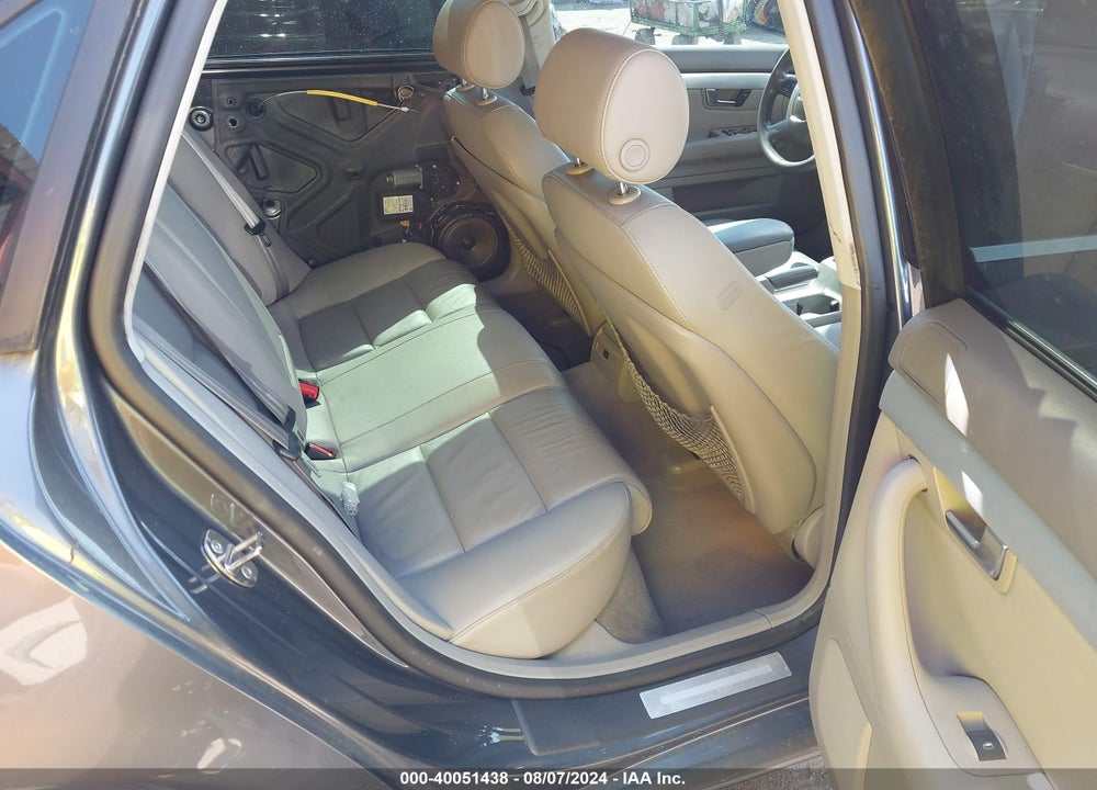2007 AUDI A4 2.0T VIN: WAUDF78E67A047608