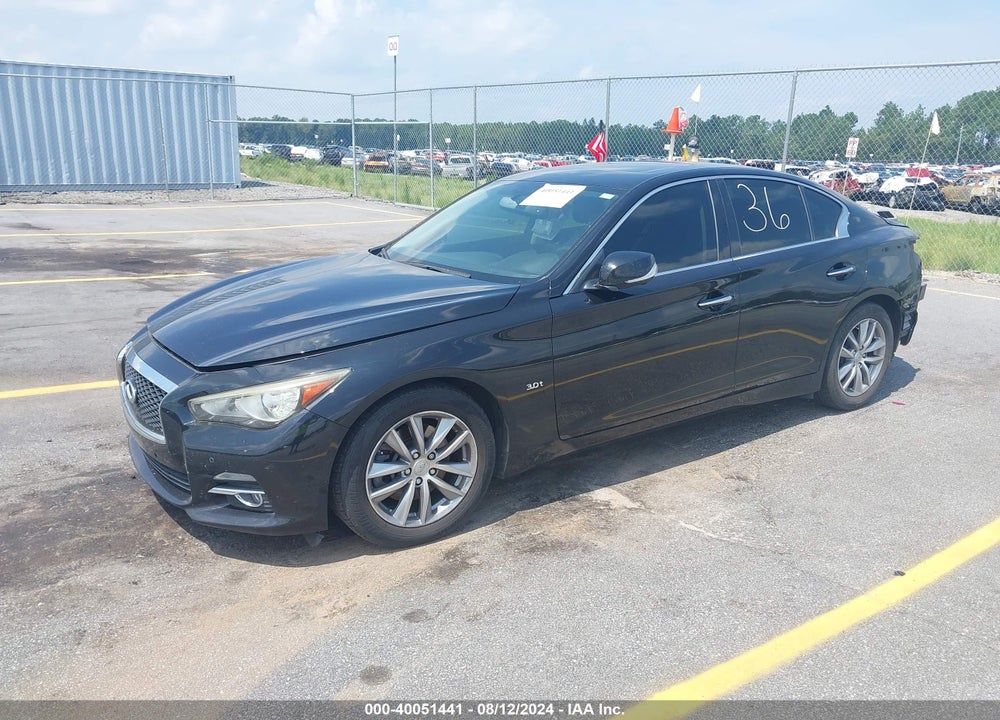 2016 INFINITI Q50 3.0T PREMIUM VIN: JN1EV7AP7GM302435