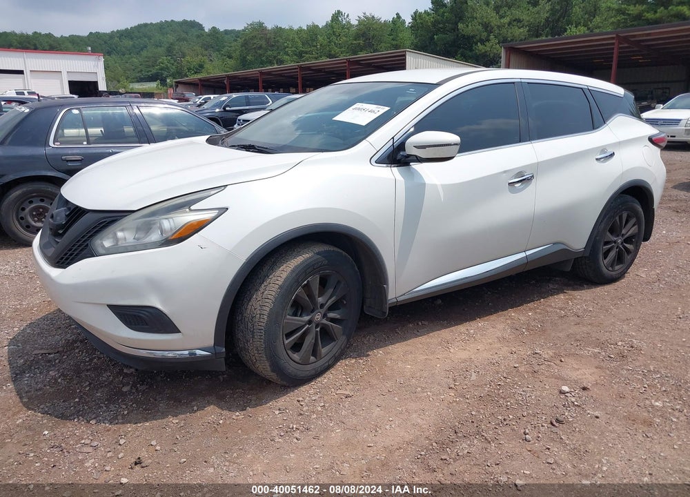 2015 NISSAN MURANO S VIN: 5N1AZ2MG1FN287546