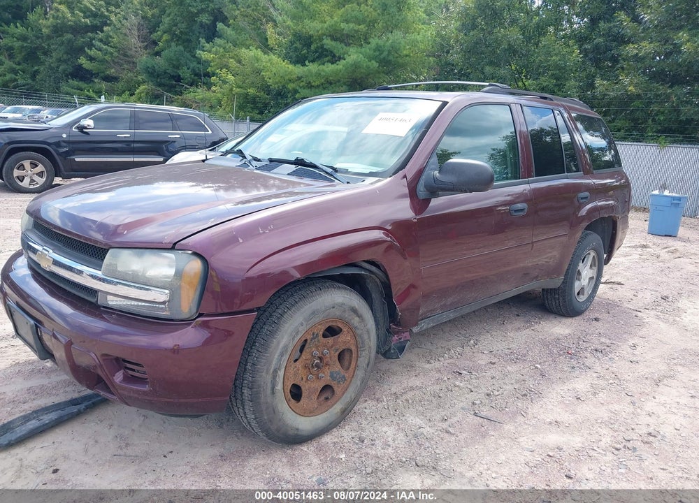 2006 CHEVROLET TRAILBLAZER LS VIN: 1GNDT13S262335602