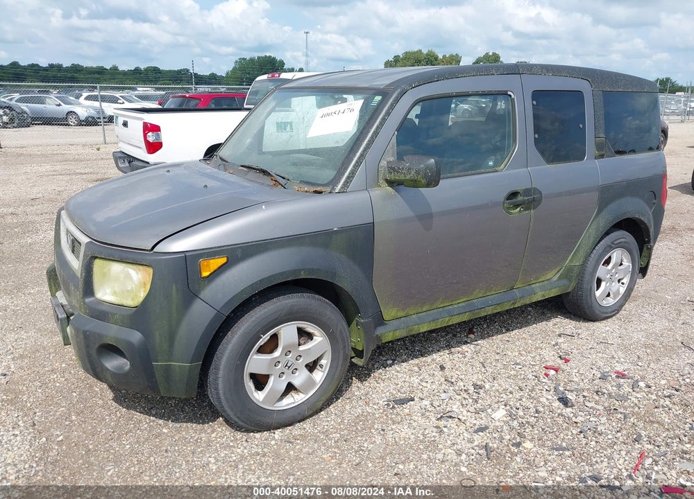 2005 HONDA ELEMENT EX VIN: 5J6YH28615L032679