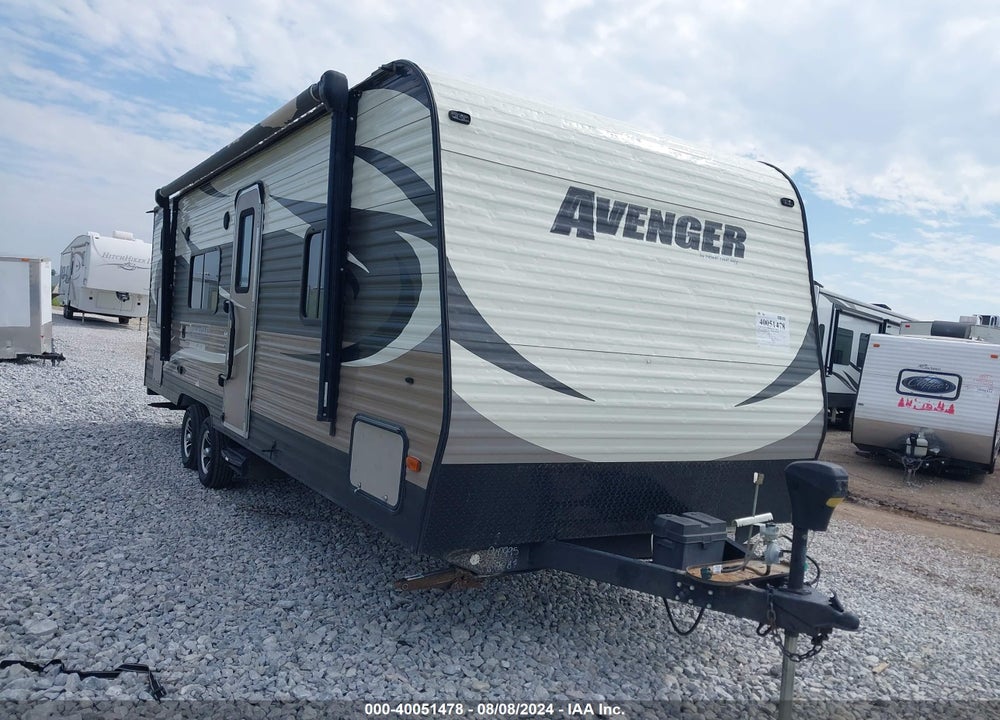 2015 AVENGER TRAVEL TRAILER VIN: 5ZT2AVRB0FB907995