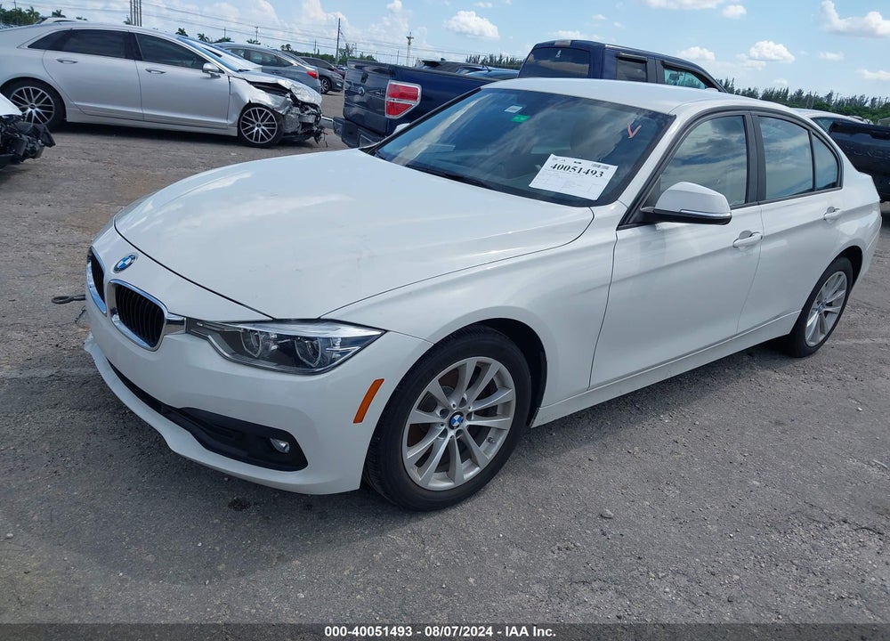 2018 BMW 320I XDRIVE VIN: WBA8A3C50JA489694