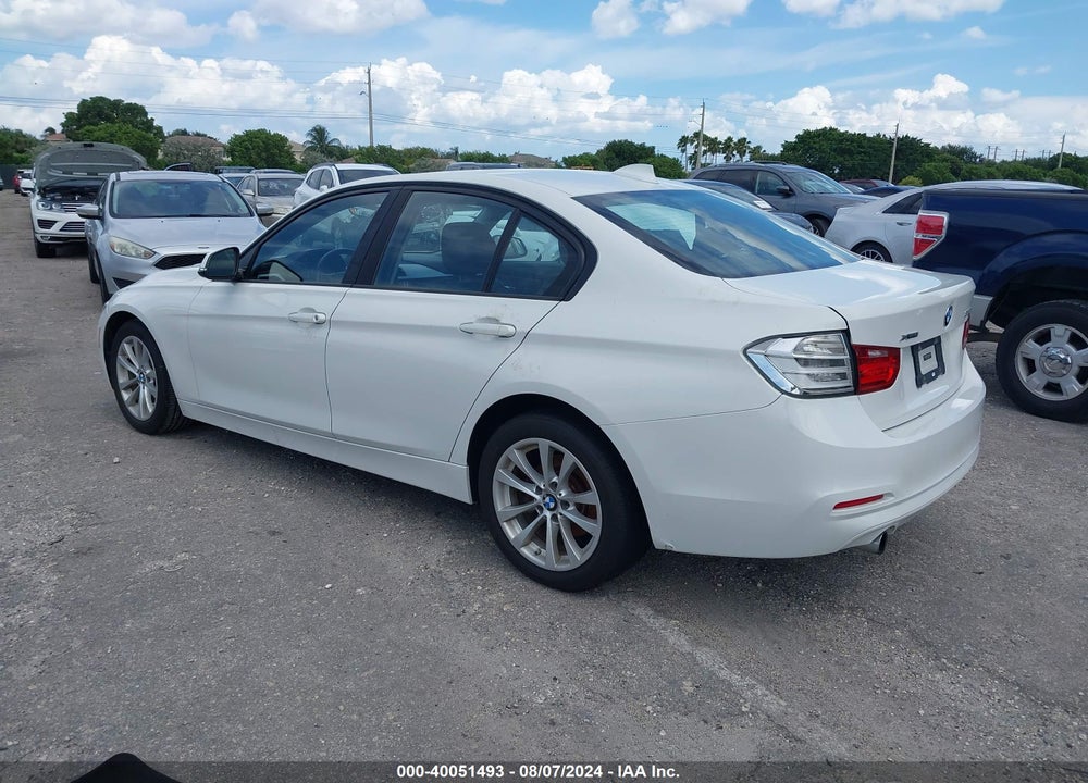 2018 BMW 320I XDRIVE VIN: WBA8A3C50JA489694
