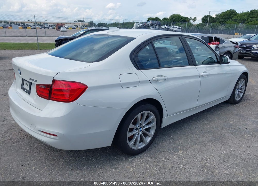 2018 BMW 320I XDRIVE VIN: WBA8A3C50JA489694