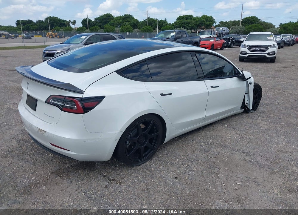 2021 TESLA MODEL 3 LONG RANGE DUAL MOTOR ALL-WHEEL DRIVE VIN: 5YJ3E1EB8MF872819