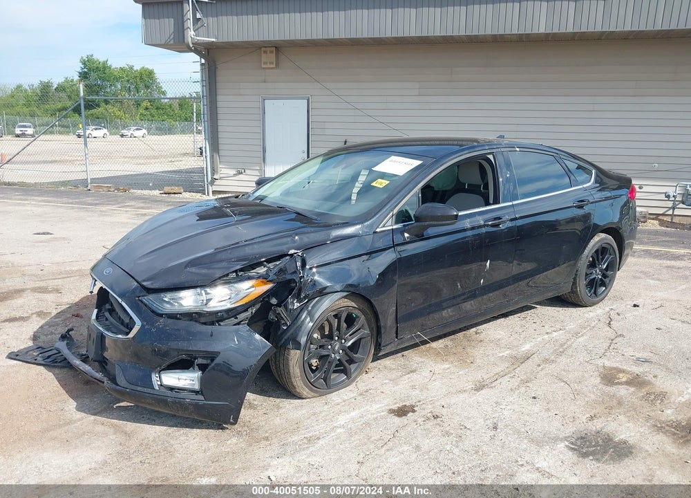 2019 FORD FUSION SE VIN: 3FA6P0HD2KR214509