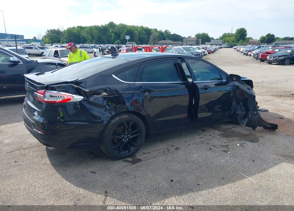 2019 FORD FUSION SE VIN: 3FA6P0HD2KR214509