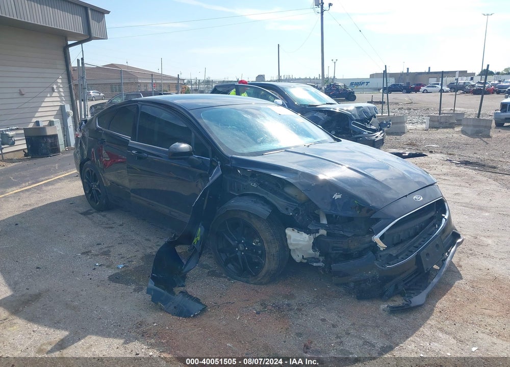 2019 FORD FUSION SE VIN: 3FA6P0HD2KR214509