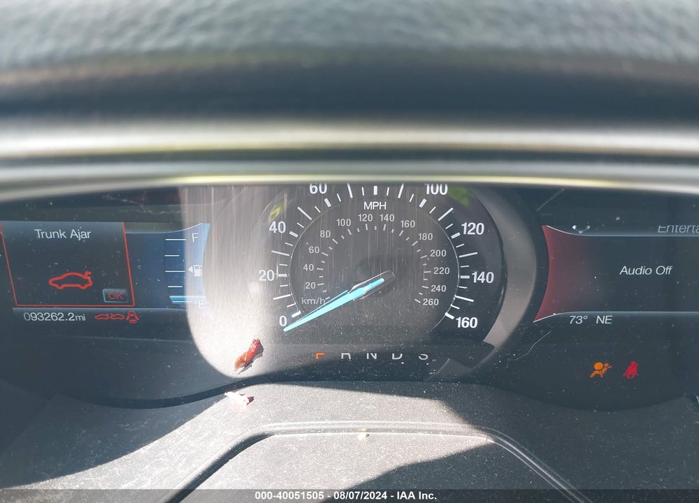 2019 FORD FUSION SE VIN: 3FA6P0HD2KR214509