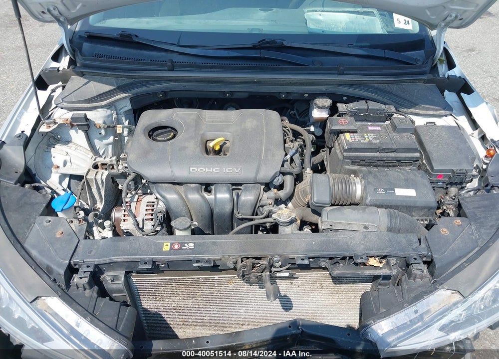 2019 HYUNDAI ELANTRA SE VIN: KMHD74LF8KU865570