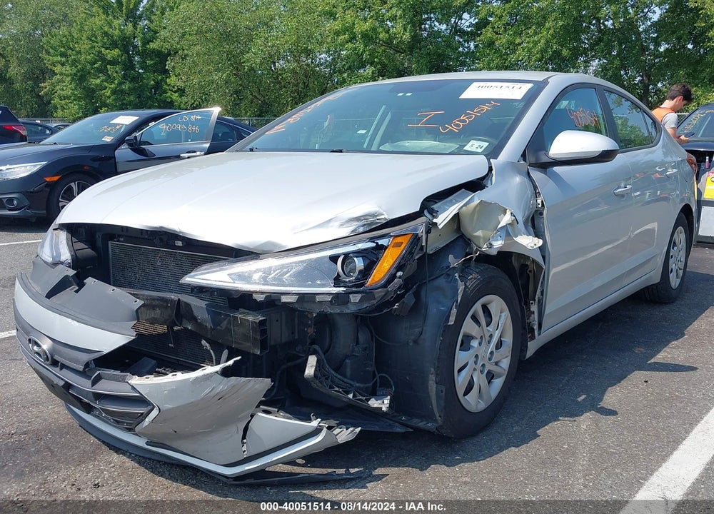 2019 HYUNDAI ELANTRA SE VIN: KMHD74LF8KU865570