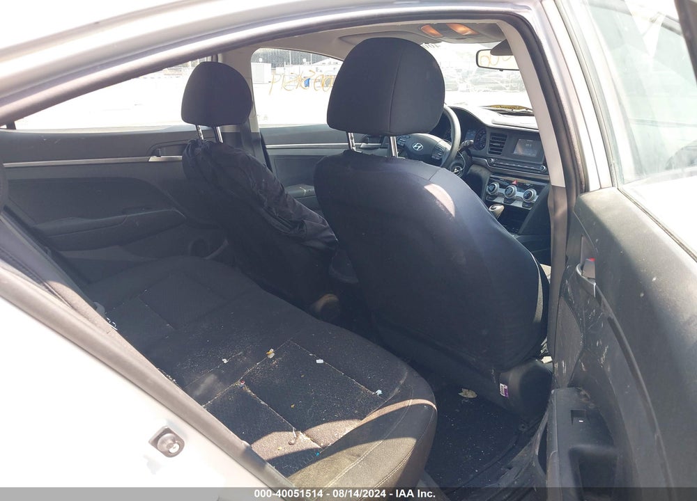 2019 HYUNDAI ELANTRA SE VIN: KMHD74LF8KU865570