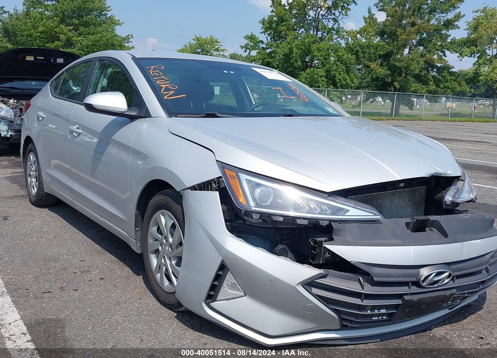 2019 HYUNDAI ELANTRA SE VIN: KMHD74LF8KU865570
