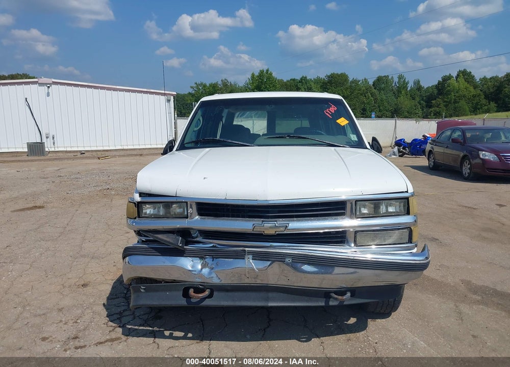 1996 CHEVROLET TAHOE K1500 VIN: 1GNEK13R9TJ406994