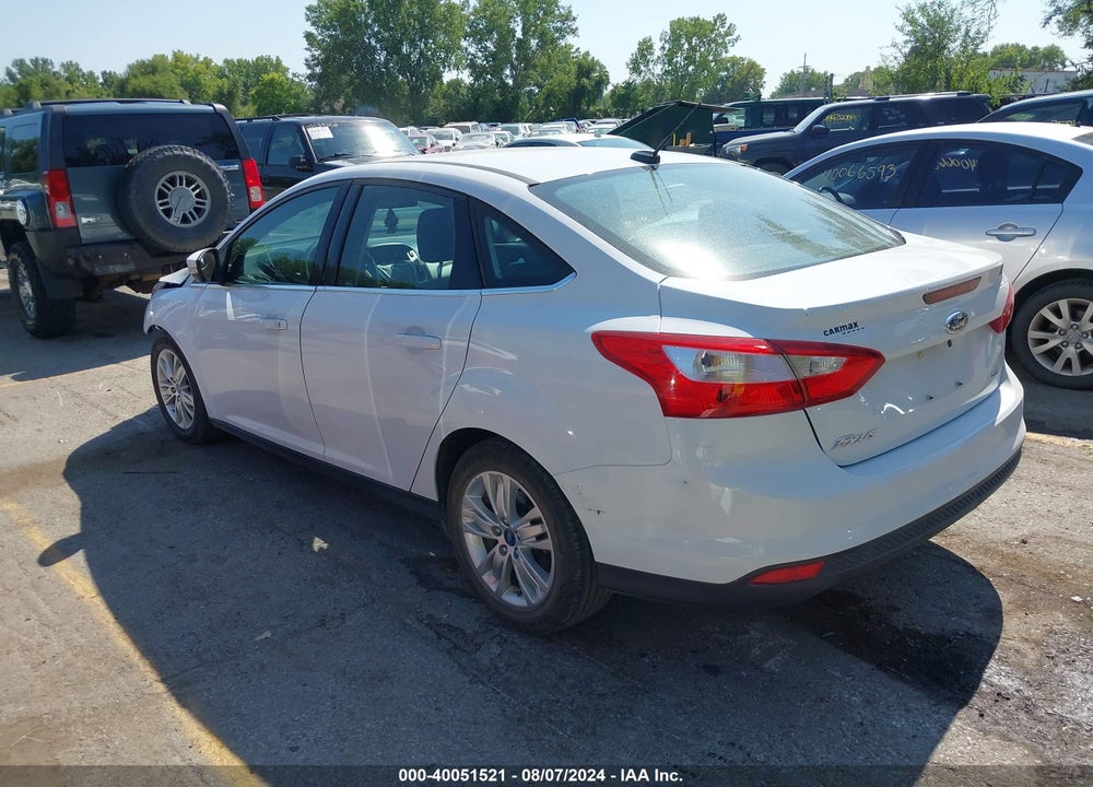 2012 FORD FOCUS SEL VIN: 1FAHP3H24CL147260
