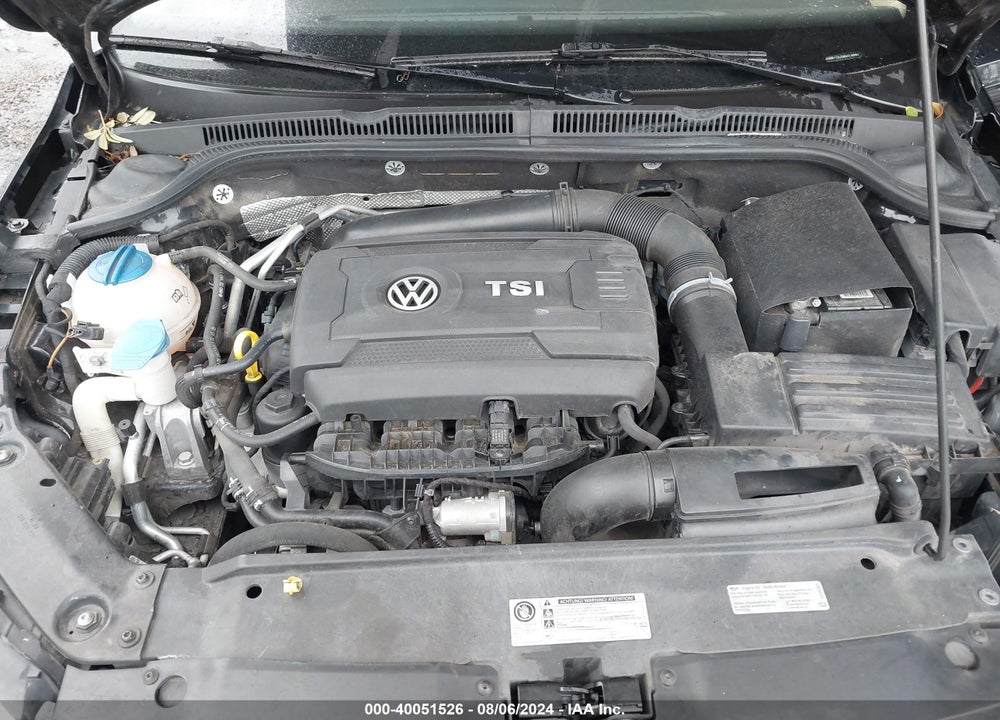 2014 VOLKSWAGEN JETTA 1.8T SE VIN: 3VWB17AJ9EM416880