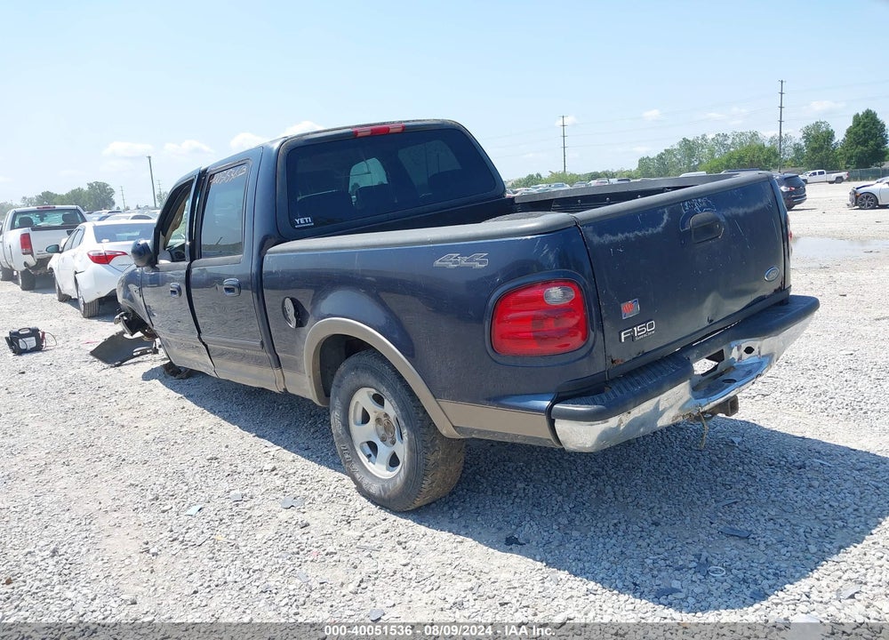 2001 FORD F150 VIN: 1FTRW08W41KA52929