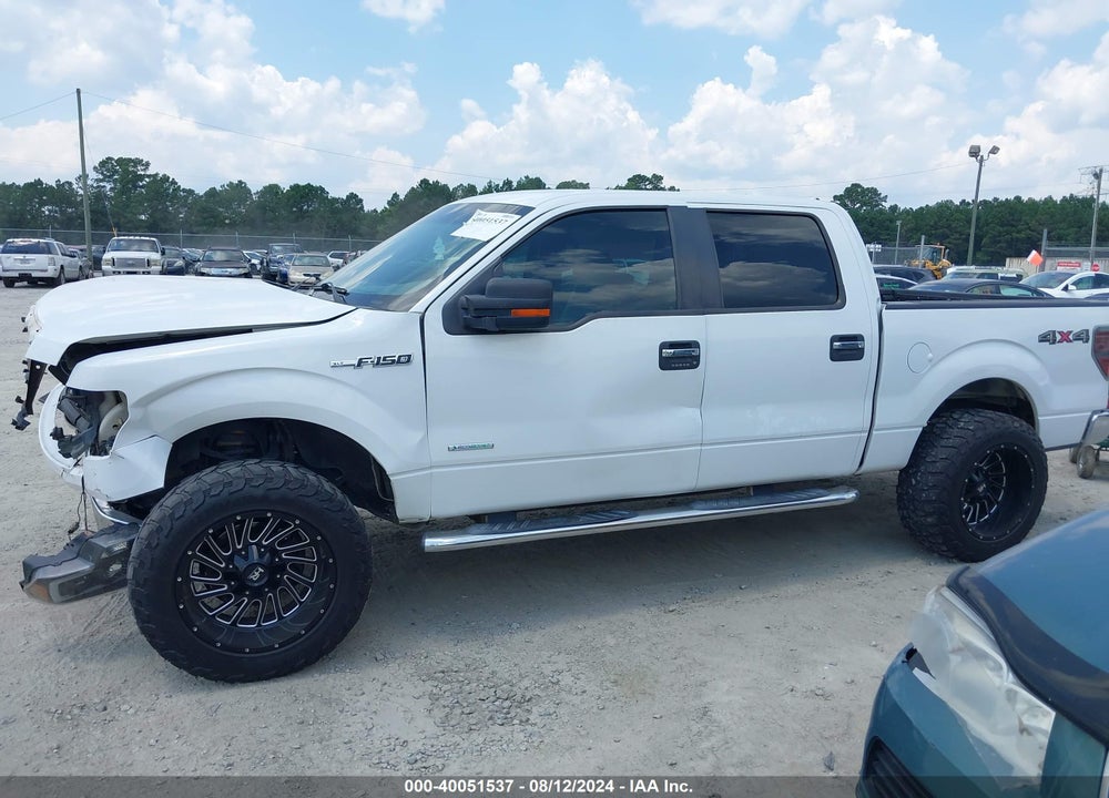 2012 FORD F-150 XLT VIN: 1FTFW1ET4CFB42418