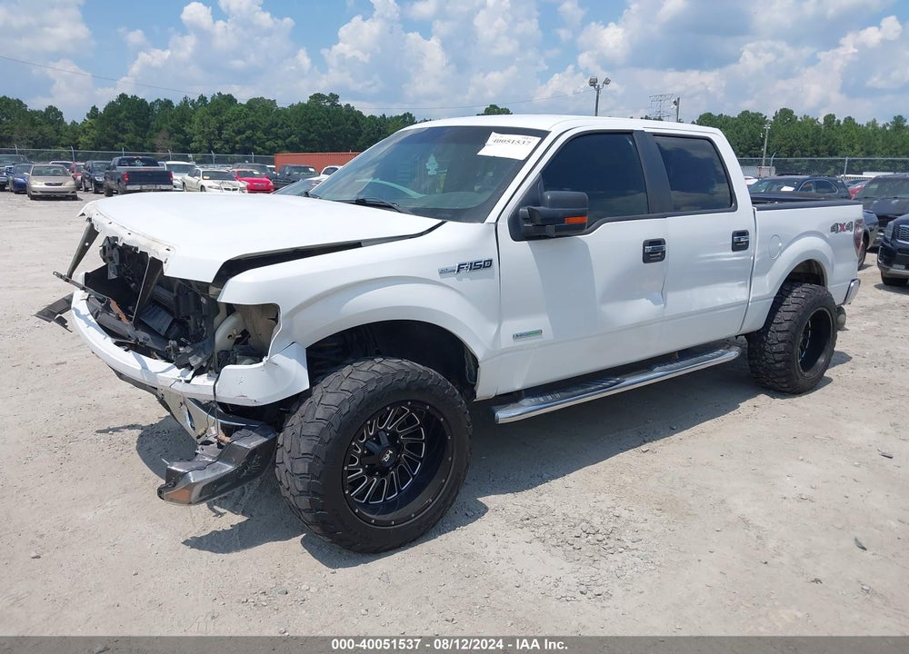 2012 FORD F-150 XLT VIN: 1FTFW1ET4CFB42418