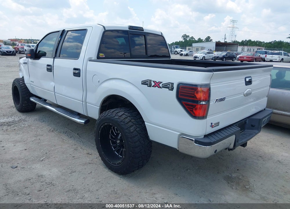 2012 FORD F-150 XLT VIN: 1FTFW1ET4CFB42418