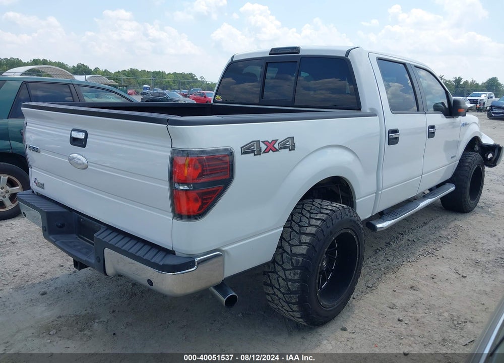 2012 FORD F-150 XLT VIN: 1FTFW1ET4CFB42418