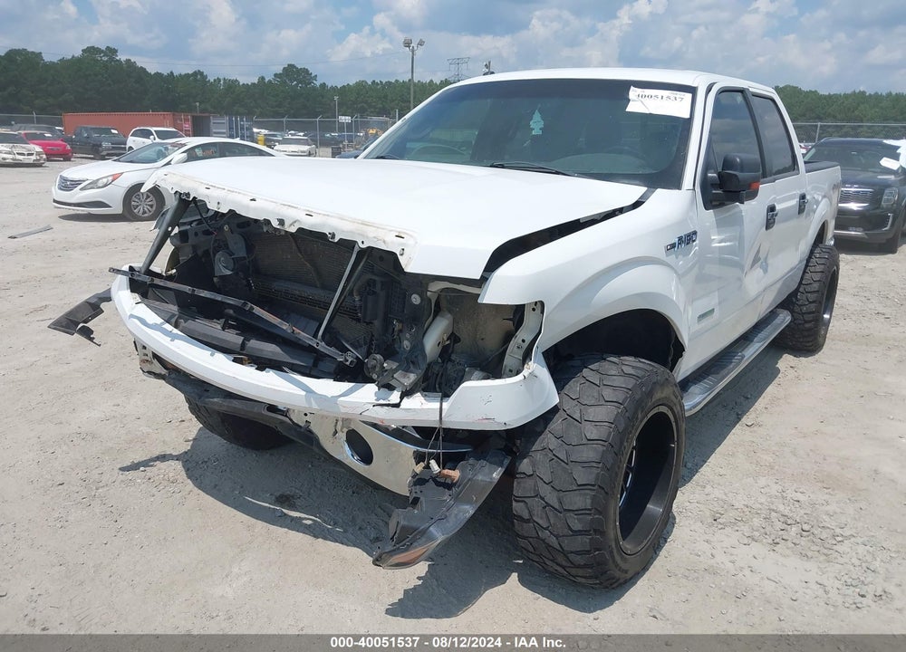 2012 FORD F-150 XLT VIN: 1FTFW1ET4CFB42418